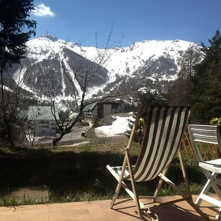 Appartement Auron + Jardin Saint-Étienne-de-Tinée Buitenkant foto